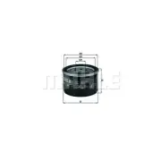 MAHLE Engine Oil Filter OC 607 FOR Fortwo Pajero Mini i Genuine Top German Quali