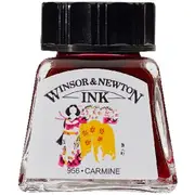 Winsor & Newton Drawing Ink 14mL Carmine 956