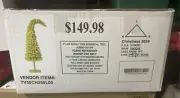 Hobby Lobby 5' Whimsical Pre-Lit Christmas Tree Grinch Christmas Tree BRAND NEW