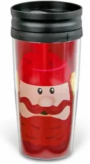 Yukon Cornelius Coffee Drink Cup Mug Thermal Snap Lid Xmas Stocking Stuffer