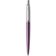 Parker Jotter Ballpoint Pen Medium Nib Blue (Victoria Violet Chrome)