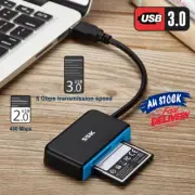 USB 3.0 2.0 All In One Micro SD HC SDXC TFLASH Multi Memory Card Reader CF New