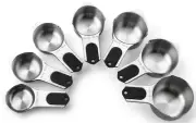 Magnetic Stainless Steel Measuring Cups (Patent Pending), Kitchen Tools with ...