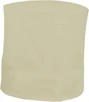 Generic Wood Chipper Shredder Mulcher Cover Electric Leaf Mulcher Cover Protective Cover, Beige