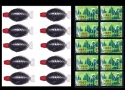 10 pcs Mini Pack Soy Sauce And 10 pcs Mini Pack Wasabi Paste For Sashimi / Sushi