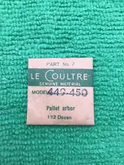 Jaeger LeCoultre Pallet Arbor Cal. 449 Part 714 7, NOS