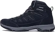 [Berghaus] Men’s Expeditor Trek 2.0 Hiking Boots with High Traction Opti-Stud Sole & Cushioned Footbed, Durable Suede & Mesh Upper, Waterproof, Breathable, Walking & Trekking Footwear