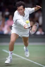 Jeremy Bates of Great Britain at the Wimbledon Lawn Tennis Champio- Old Photo 4