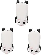 KOMBIUDA 3 Pcs Mouse Wrist Rest Pu Memory Pad Gaming Hand Support Wrist Support Portable for Office Study and Work