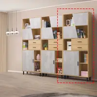 在飛比找momo購物網優惠-【obis】莫琳2.7尺系統式書櫃
