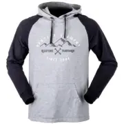 Hunters Element Trademark Mens Hoodie Grey XL