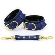 BDStyle BDSM Fetish Pin Lock Heavy Cuffs - Wrist Or Ankle Restraints