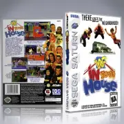 Sega Saturn Custom Case - NO GAME - WWF In Your House