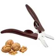Stainless Steel Chestnut Walnut Pecan Hard Fruit Nut Cracker Opener Cutter Tools