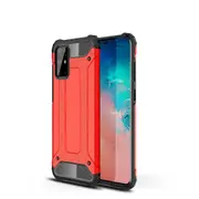 MCC Shockproof Samsung Galaxy S20+ Plus Heavy Duty Tough Case Cover G985 [Red]