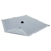 5WTZ7 Fire Retardant Drainage Tarp, 5x5Ft ~Polyethylene~ WHITE ~ FREE SHIPPING