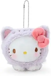 Sanrio Love Cat Cat Series Mascot Holder Hello Kitty Kitty Hello Kitty 10 x 11.5 x 9.5 cm Character 442968 SANRIO