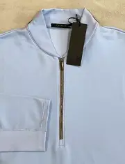 Greyson Men’s Siasconset Quarter-Zip Golf Pullover Blue XL