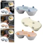 Microwave Egg Poacher Practical Poached Egg Cooker Household Kitchen Tool