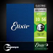 Elixir 19057 Electric Guitar Nickel Plated Steel w/ Optiweb Coating - 7-String L