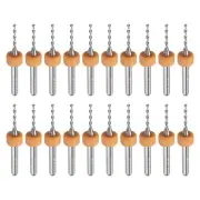 20pcs Micro PCB Drill Bits 1.3mm Tungsten Steel for CNC Engraving
