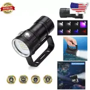 Super Bright Diving Torch: 18000 Lumens Waterproof Flashlight for Adventures