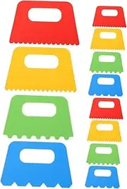 Plastic Drawing Supplies 12pcs Sand Painting Brush Set Paint Scraper Diy Paint Scraping Set for Boys and Girls Art Tools