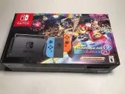 NEW USA Genuine Nintendo Switch 32GB Super Mario Kart 8 Bundle Exp Ship