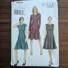 NEW Vogue V8848 Misses Dress Sewing Pattern Size 14-22 UNCUT