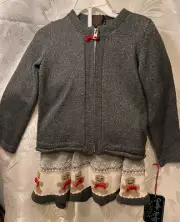 Cynthia Rowley 12 M Toddler knit 2pc skirt set