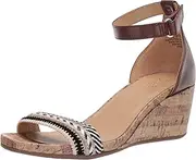 [Naturalizer] Women's, Areda Sandal, Dark Brown, 6