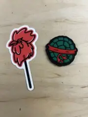 Maniac EDC “Teenage Maniac Ninja Turtles” - TMNT Patch Red