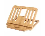 Adjustable Bamboo Foldable Laptop Stand Portable Laptop Riser Desk Table Stand