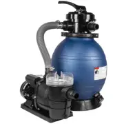2400GPH 12" Sand Filter Above Ground Swimming Pool Pump Intex Compatible