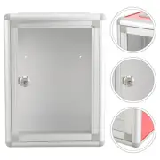 Clear Container for Mailbox Bins Donation Boxes Charity Storage Crate