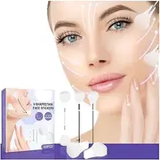 Badimoo Instant Face Lifting Sticker, Neck Lift lift V Tapes Shape Tape Anti Wrinkle, Neck Lift Reduce Double Chin, for Instant Face, Neck Lift Reduce Double Chin (60pcs)