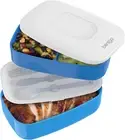 ® Classic - Adult Bento Box, All-In-One Stackable Lunch Box Container with 3 Com