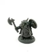 BORIN IRONBROW, DWARF FIGHTER Reaper Miniatures Bones Black REM20329 D&D