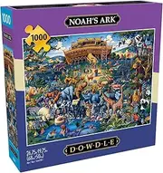 Buffalo Games - Dowdle - Noah's Ark - 1000 Piece Jigsaw Puzzle for Adults Challenging Puzzle Perfect for Game Nights - Finished Size 26.75 x 19.75