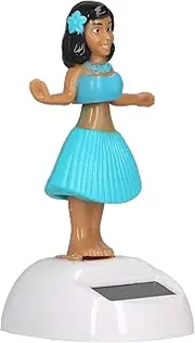 Solar Powered Dancing Decoration, Environmental Protection Cute Hula Girl Dashboard Doll for Home for Car for Adults