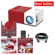 Versatile 1080P Mini Projector - Portable with Wi-Fi, Ideal for Movies & Gaming