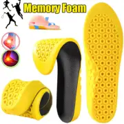 Memory Foam Sports Insoles Inner Sole Heel Arch Boot Flat Feet Back Pain Support