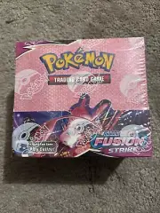 Pokémon TCG Sword & Shield - Fusion Strike Booster Box Brand New Factory Sealed