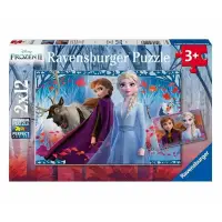 在飛比找博客來優惠-德國Ravensburger維寶拼圖 冰雪奇緣2 2X12P