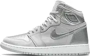 [Jordan] Air 1 Retro High Og Gs (Sail/Black-Phantom-Gym Red, Neutral Grey/Metallic Silver-w, 6.5 US