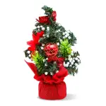 【小麥購物】迷你聖誕樹(聖誕禮物 交換禮物 聖誕假盆栽 聖誕樹 小聖誕樹 聖誕節 桌上聖誕樹 聖誕裝飾)