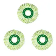 For Libman Tornado Spin Mop Head Green/White Microfiber Mop Cloth Replacement