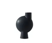 SOGA 17.8x26.7cm Small Ornament a Modern Abstract Vase Decorative Object Unique Shape with Narrow Neck for Home Decor