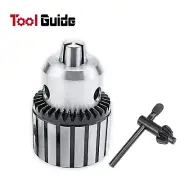 5-20mm (B22) Heavy Duty Drill Chuck + Key, Metalwork Lathe Milling Bench Drill