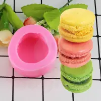 在飛比找Yahoo!奇摩拍賣優惠-馬卡龍造型模具-手工皂 巧克力 翻糖蛋糕模具 食品級矽膠 萬